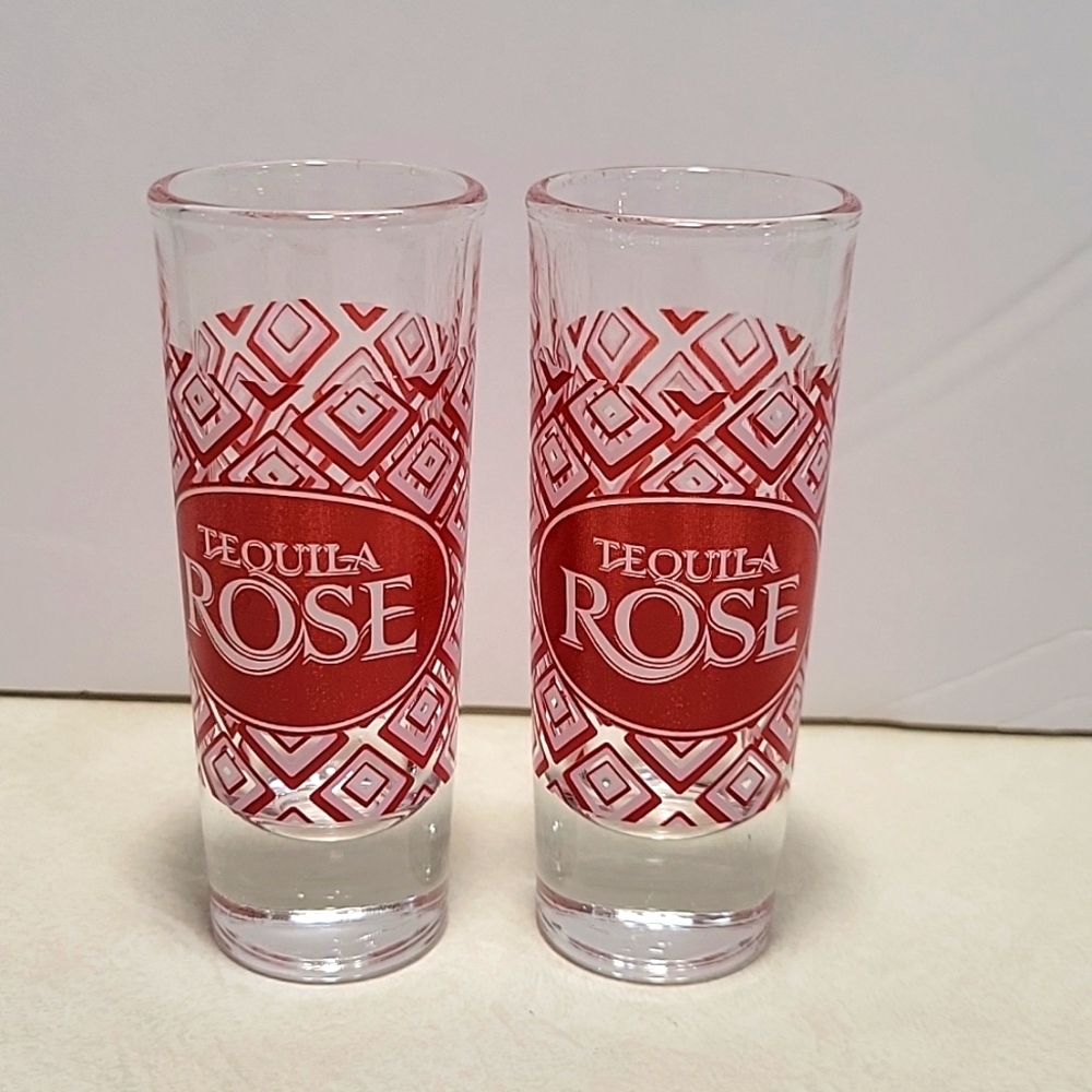 Tequila Rose shot glasses - set of 2